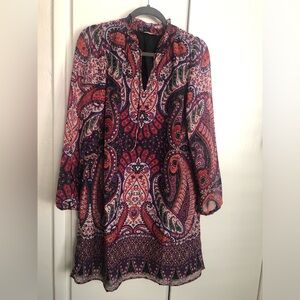 Loft Paisley Shift Dress - Great Condition